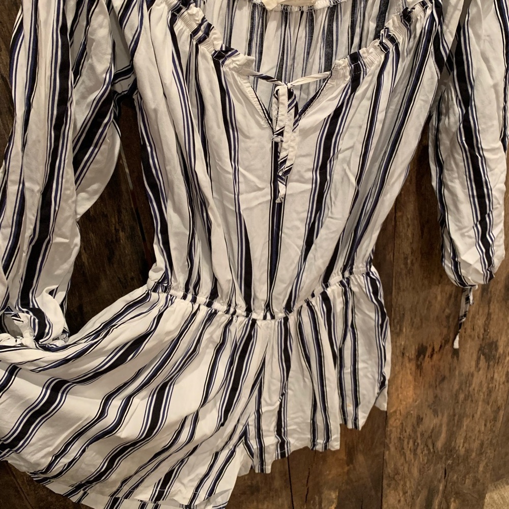 Striped Romper - image 5